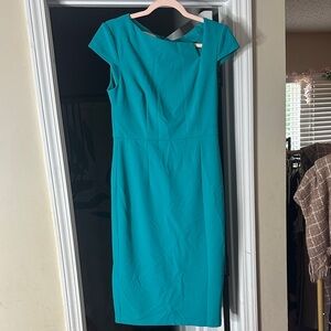 Elegant Teal Donna Morgan dress